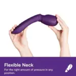 We-Vibe Wand 2 手持式超強力柔軟矽膠按摩棒 - 紫色 - Image 2